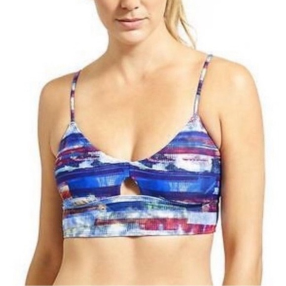 Athleta REDONDO KEYHOLE BIKINI top - Picture 1 of 2